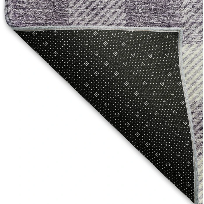 Addison Mayfield Purple AMF924 - 8ft. Round Rug