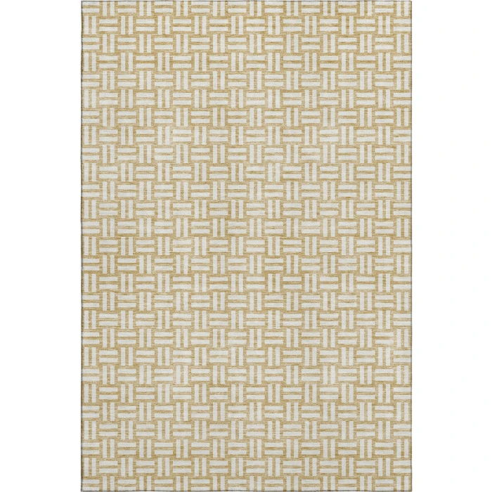 Addison Mayfield Gold AMF925 - 8ft. Round Rug