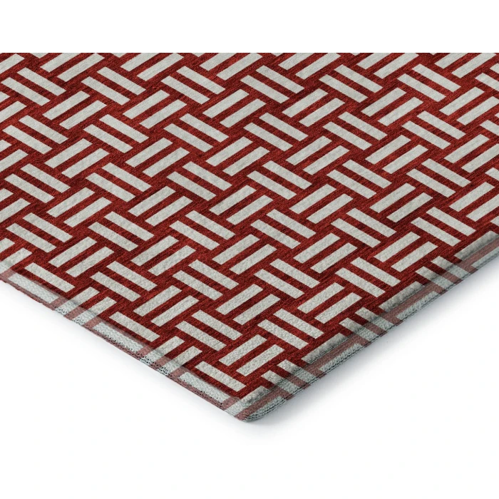 Addison Mayfield Red AMF925 8ft. x 10ft. Rect. Rug