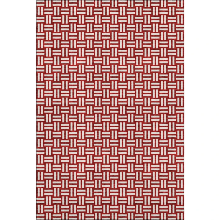 Addison Mayfield Red AMF925 8ft. x 10ft. Rect. Rug