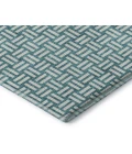 Addison Mayfield Teal AMF925 - 8ft. Round Rug