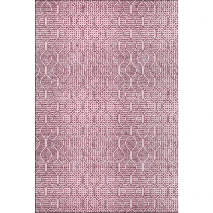 Addison Mayfield Pink AMF926 - 8ft. Round Rug