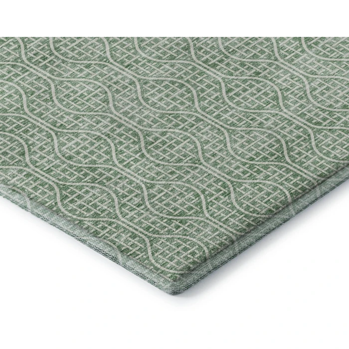 Addison Mayfield Green AMF926 2ft. 3in. x 7ft. 6in. Rect. Rug