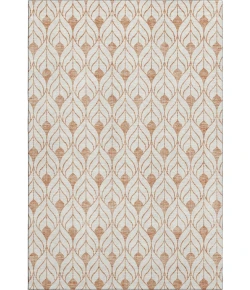 Addison Mayfield Orange AMF927 - 8ft. Round Rug