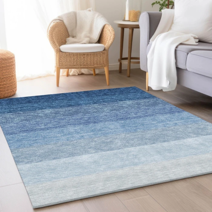 Addison Mayfield Blue AMF928 2ft. 3in. x 7ft. 6in. Rect. Rug