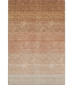 Addison Mayfield Orange AMF928 - 8ft. Round Rug