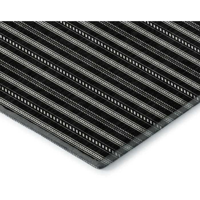Addison Mayfield Black AMF929 5ft. x 7ft. 6in. Rect. Rug
