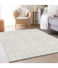 Addison Mayfield Ivory AMF929 - 8ft. Round Rug