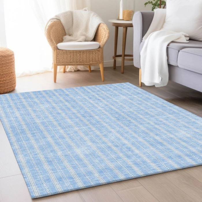 Addison Mayfield Blue AMF929 8ft. x 10ft. Rect. Rug
