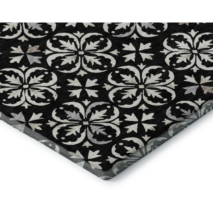 Addison Mayfield Black AMF930 2ft. 3in. x 7ft. 6in. Rect. Rug
