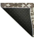 Addison Mayfield Brown AMF930 - 8ft. Round Rug