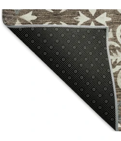 Addison Mayfield Brown AMF930 - 8ft. Round Rug