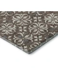 Addison Mayfield Brown AMF930 - 8ft. Round Rug