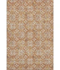 Addison Mayfield Orange AMF930 - 8ft. Round Rug