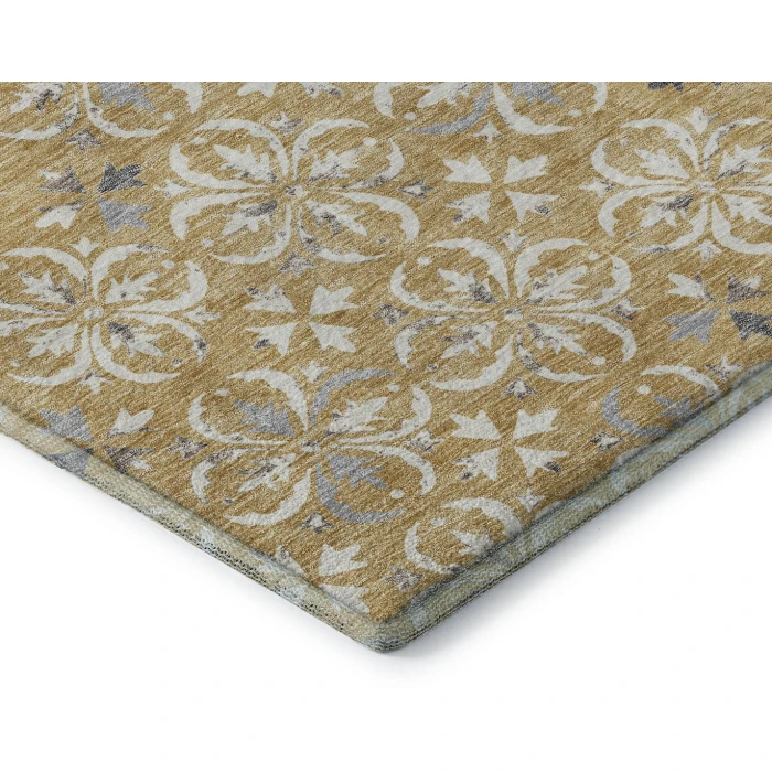 Addison Mayfield Gold AMF930 9ft. x 12ft. Rect. Rug