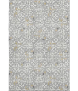 Addison Mayfield Gray AMF930 - 8ft. Round Rug
