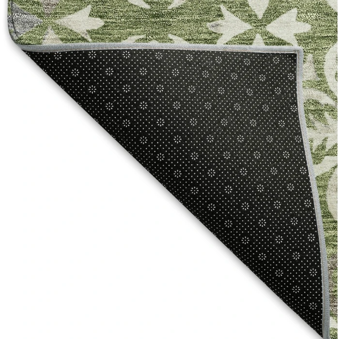 Addison Mayfield Green AMF930 - 8ft. Round Rug