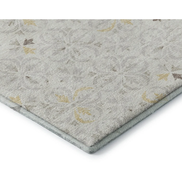 Addison Mayfield Ivory AMF930 - 8ft. Round Rug