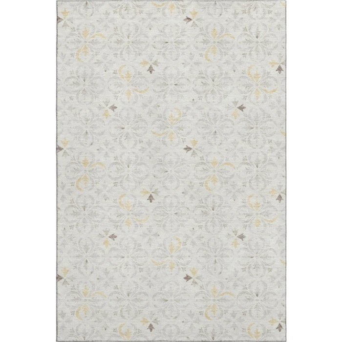 Addison Mayfield Ivory AMF930 - 8ft. Round Rug