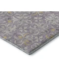 Addison Mayfield Purple AMF930 - 8ft. Round Rug