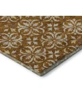 Addison Mayfield Orange AMF930 - 8ft. Round Rug