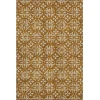 Addison Mayfield Orange AMF930 - 8ft. Round Rug