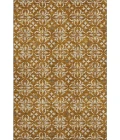 Addison Mayfield Orange AMF930 - 8ft. Round Rug