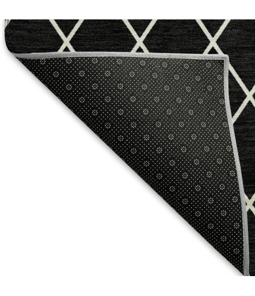 Addison Mayfield Black AMF932 5ft. x 7ft. 6in. Rect. Rug