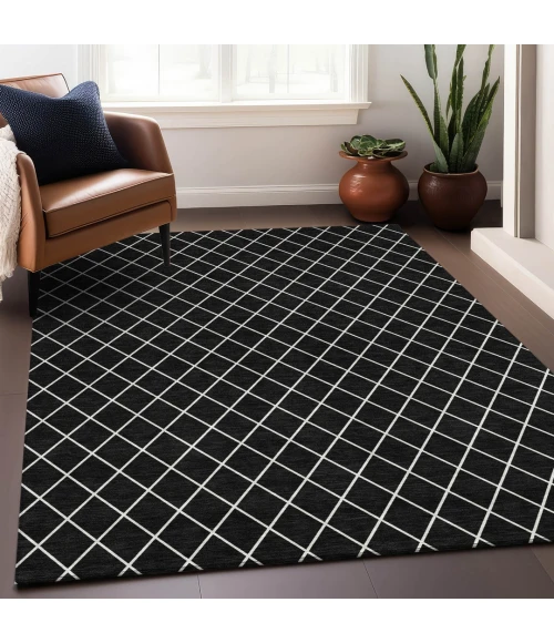Addison Mayfield Black AMF932 5ft. x 7ft. 6in. Rect. Rug