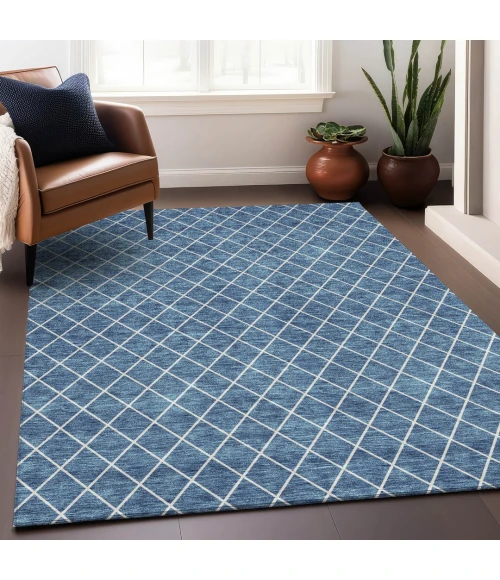 Addison Mayfield Blue AMF932 8ft. x 10ft. Rect. Rug