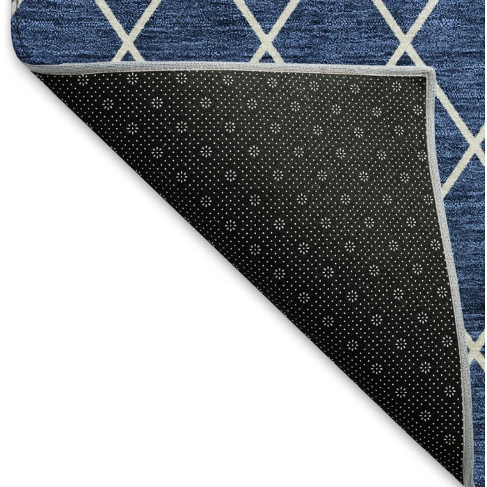 Addison Mayfield Blue AMF932 - 8ft. Round Rug