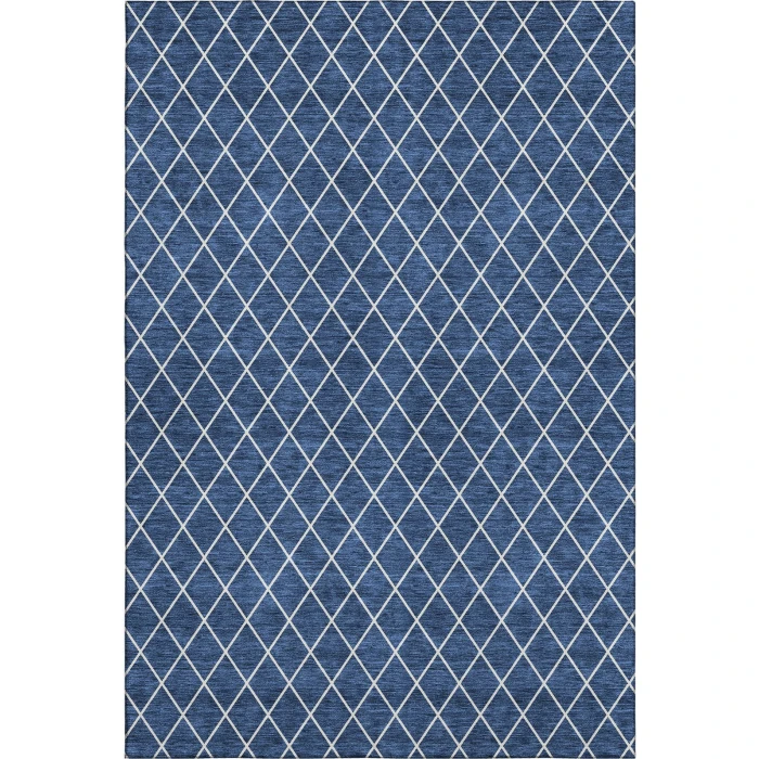 Addison Mayfield Blue AMF932 - 8ft. Round Rug