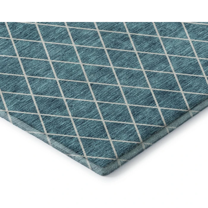 Addison Mayfield Teal AMF932 5ft. x 7ft. 6in. Rect. Rug