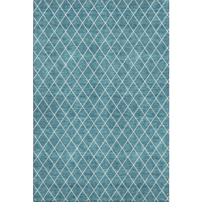 Addison Mayfield Teal AMF932 5ft. x 7ft. 6in. Rect. Rug