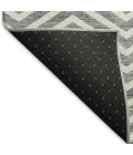 Addison Mayfield Gray AMF934 - 8ft. Round Rug