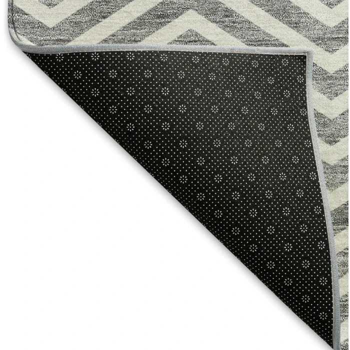 Addison Mayfield Gray AMF934 - 8ft. Round Rug