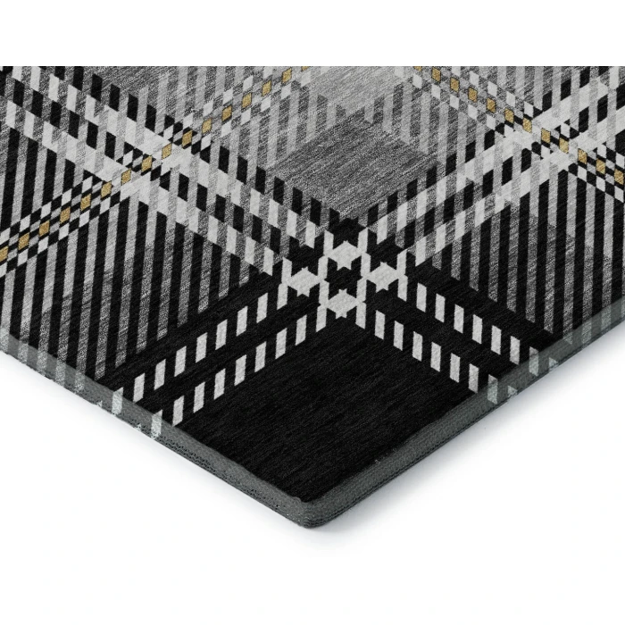 Addison Mayfield Black AMF935 9ft. x 12ft. Rect. Rug