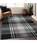 Addison Mayfield Black AMF935 9ft. x 12ft. Rect. Rug