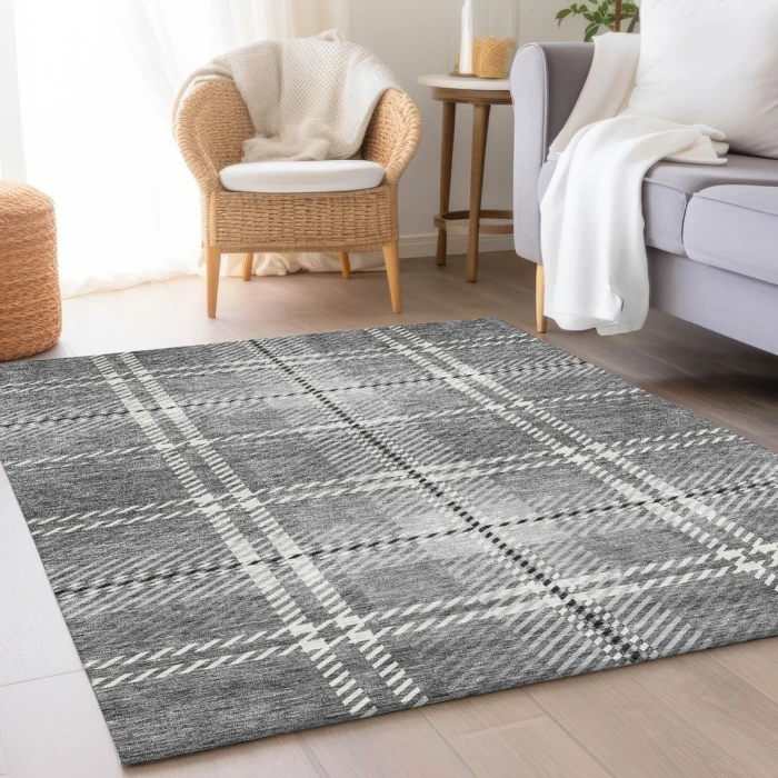 Addison Mayfield Gray AMF935 5ft. x 7ft. 6in. Rect. Rug