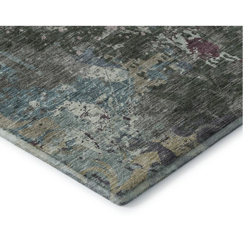 Addison Mayfield Green AMF936 - 8ft. Round Rug