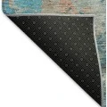 Addison Mayfield Teal AMF936 - 8ft. Round Rug