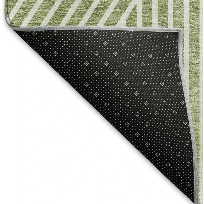 Addison Mayfield Green AMF937 - 8ft. Round Rug
