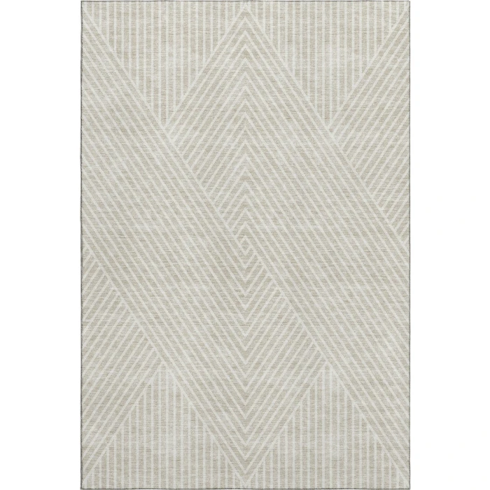 Addison Mayfield Brown AMF937 - 8ft. Round Rug