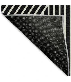 Addison Mayfield Black AMF937 - 8ft. Round Rug