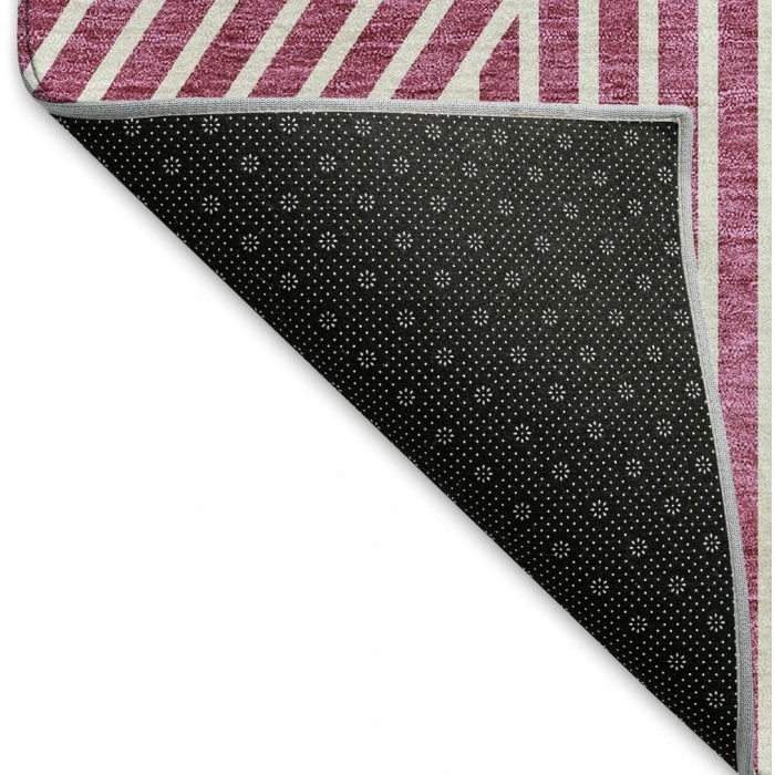 Addison Mayfield Pink AMF937 - 8ft. Round Rug