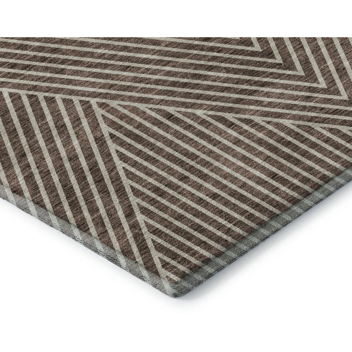 Addison Mayfield Brown AMF937 2ft. 3in. x 7ft. 6in. Rect. Rug