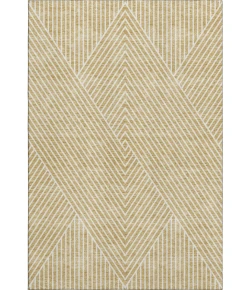 Addison Mayfield Gold AMF937 - 8ft. Round Rug