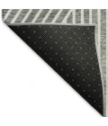 Addison Mayfield Gray AMF937 - 8ft. Round Rug