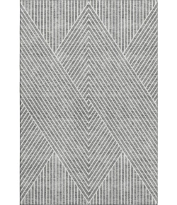 Addison Mayfield Gray AMF937 - 8ft. Round Rug
