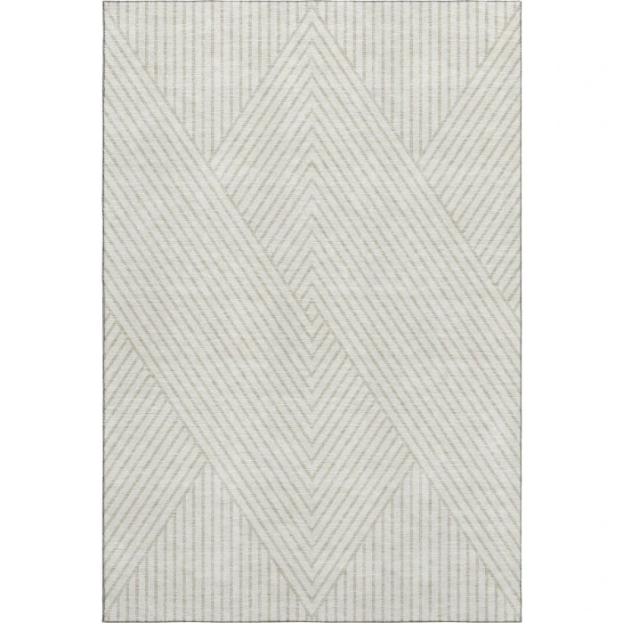 Addison Mayfield Ivory AMF937 - 8ft. Round Rug